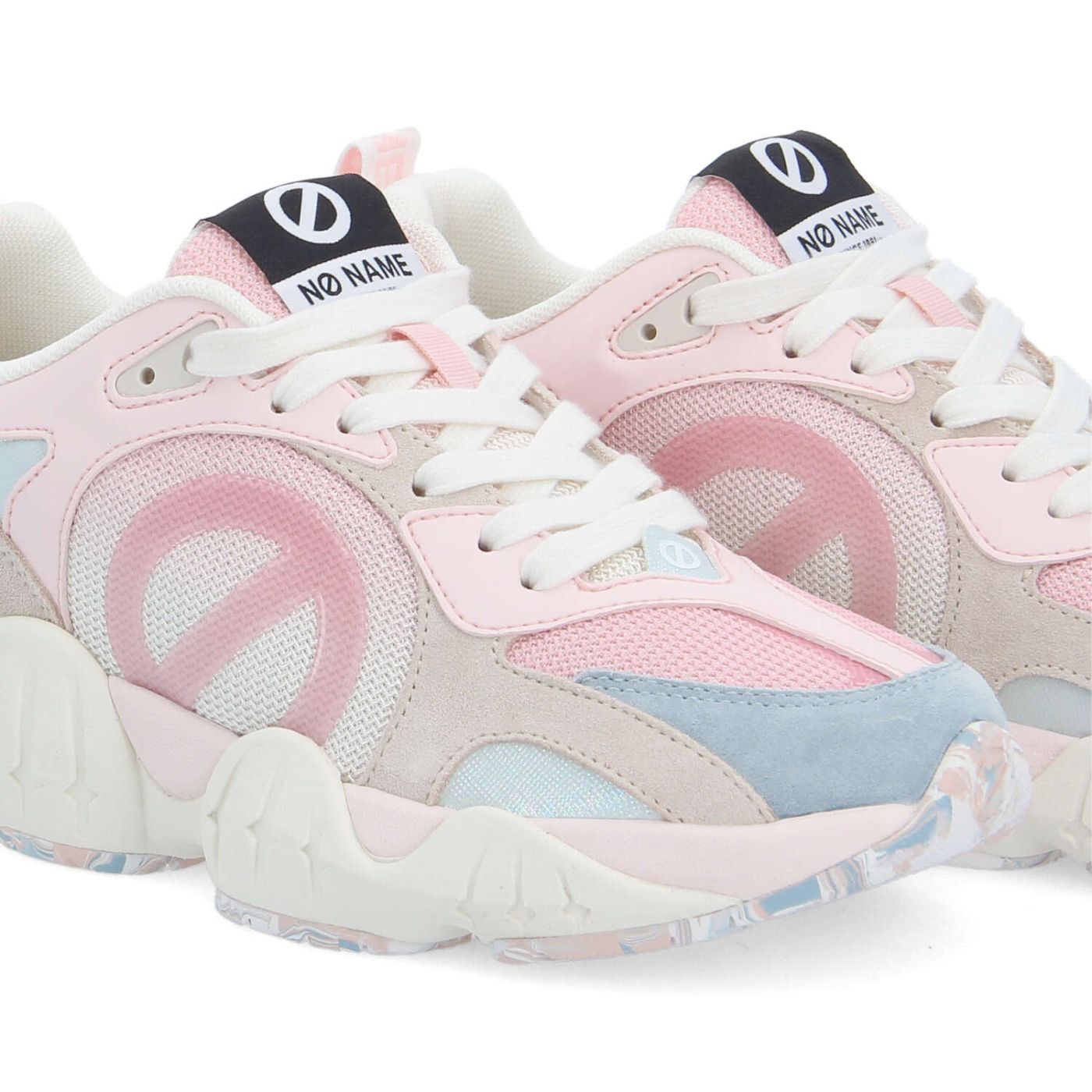 KRAZEE RUNNER W - KNIT/NACRE/SDE - PINK GRADIENT/PINK/BLUE